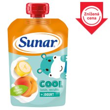 Sunar Cool Pocket Apricot, Banana and Yogurt 110 g