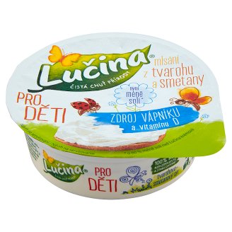 Lučina Pre deti tvarohovo - smotanový termizovaný výrobok 80 g
