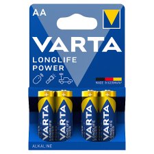 VARTA Longlife Power AA Alkaline Batteries 4 pcs