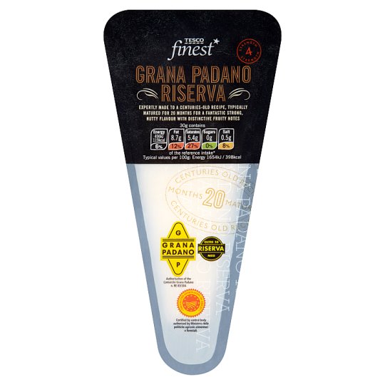 Tesco Finest Grana Padano polotučný tvrdý taliansky syr 170 g