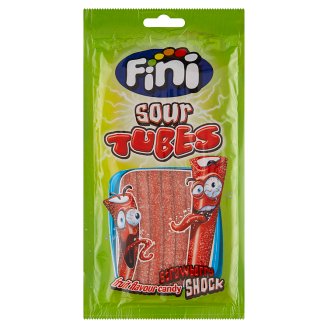 Fini Sour Tubes gumovité cukrovinky s príchuťou 100 g