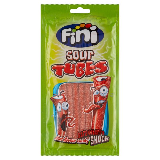 Fini Sour Tubes gumovité cukrovinky s príchuťou 100 g