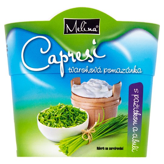 Melina Capresi Tvarohová nátierka s pažítkou a cibuľou 150 g