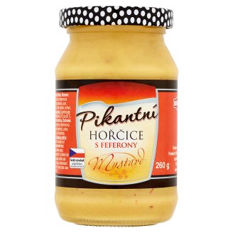 Boneco Pikantná horčica s feferónmi 260 g