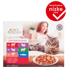 Tesco Pet Specialist Cat Food in Sauce 12 x 100 g