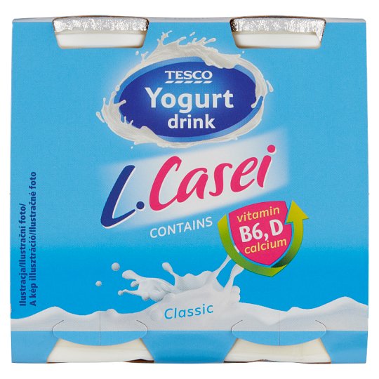 Tesco Jogurtový nápoj s kultúrou L. paracasei 4 x 100 g