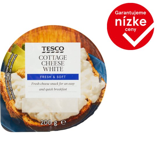 Tesco Cottage Cheese White 200 g
