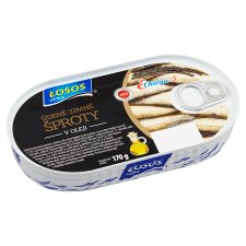 Łosoś Ustka Smoked Winter Sprats in Oil 170 g