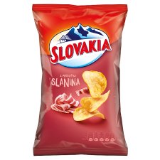 Slovakia Chips with Bacon Flavour 140 g