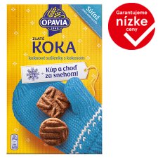 Opavia Zlaté Koka Biscuits with Coconut with Cocoa 180 g