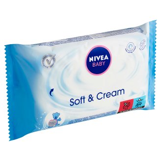 Nivea Baby Soft & Cream Obrúsky 63 ks