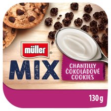 Müller Mix Chantilly Taste Jogurt Chocolate Cookies jogurt 130 g