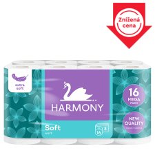 Harmony Soft White Toilet Paper 3 Ply 16 pcs