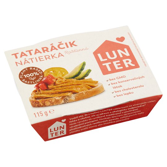 Lunter Tataráčik rastlinná nátierka 115 g