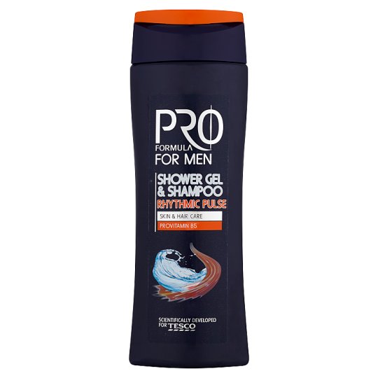 Tesco Pro Formula For Men Shower Gel & Shampoo Rhythmic Pulse 250 ml