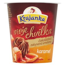 Krajanka Moje Chvilka Zakysaná smotana čokoládovo-karamelová 130 g