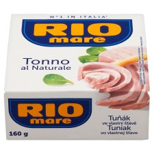 Rio Mare Tuna Natura with Brine 160 g