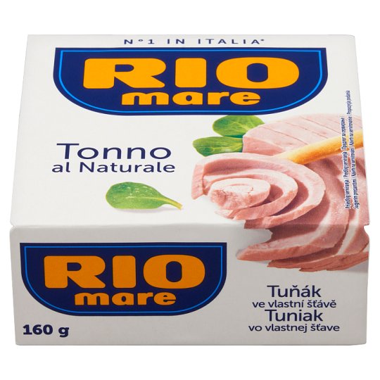 Rio Mare Tuniak vo vlastnej šťave 160 g