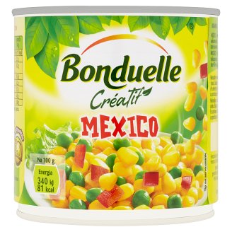 Bonduelle Créatif Mexico zeleninová zmes vákuovaná v mierne slanom náleve 340 g
