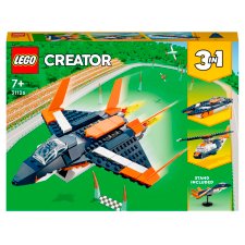 LEGO Creator 3v1 31126 Nadzvuková stíhačka