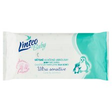 Linteo Baby Ultra sensitive vlhčené obrúsky 64 ks