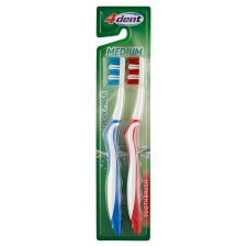4Dent Medium Toothbrush 2 pcs