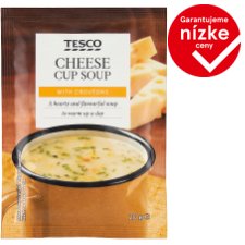 Tesco Cheese Cup Soup with Croutons 20 g