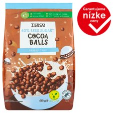 Tesco Wheat Spelled Cocoa Balls 450 g