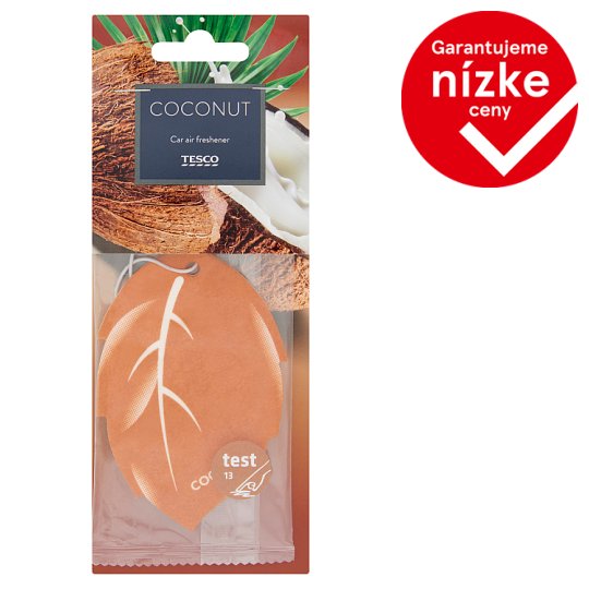 Tesco Osviežovač vzduchu do auta kokos 4 g
