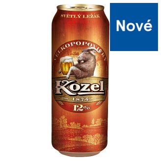 Velkopopovický Kozel 12 % Premium Light Lager Beer 500 ml