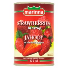 marinna Strawberries in Syrup 410 g