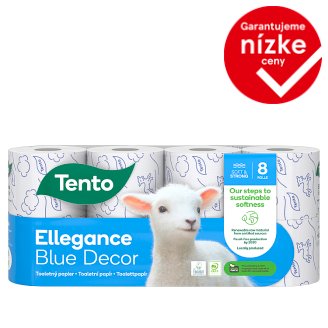 Tento Cool Aqua toaletný papier 8 ks