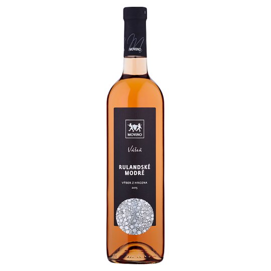Movino Vášeň Rulandské Modré Selection of Grapes Rose Semi-Sweet Wine with Attribute 0.75 L