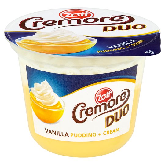 Zott Cremore Duo vanilkový puding so šľahačkou 200 g