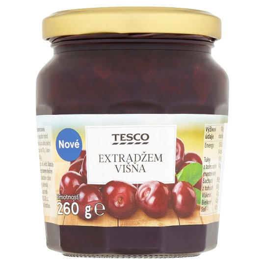 Tesco Extradžem višňa 260 g