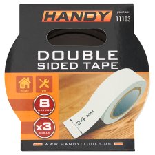 Handy Double Sided Tape 8 m x 24 mm 3 pcs