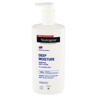 Neutrogena Hĺbkovo hydratačné telové mlieko pre citlivú pokožku 400 ml
