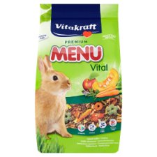 Vitakraft Premium menu kompletné krmivo pre trpasličie králiky 1 kg