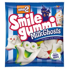 nimm2 Smilegummi Milk Ghosts Fruitgums with Vitamins 90 g