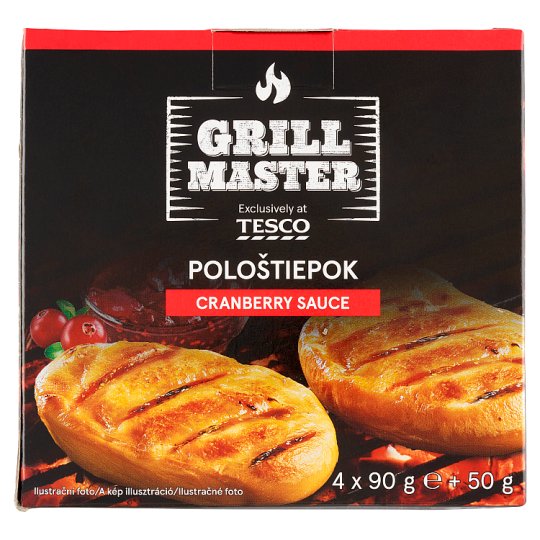 Tesco Grill Master Pološtiepok 4 x 90 g