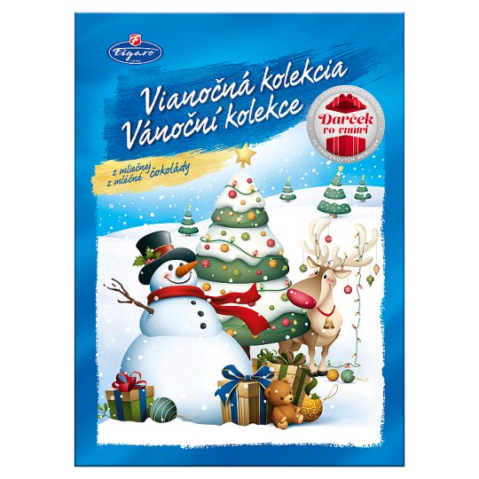 Figaro Vianočná kolekcia z mliečnej čokolády 430 g
