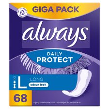 Always Dailies Large Extra Protect Panty Liners x68
