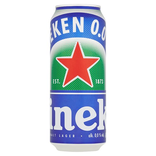 Heineken 0.0% Light Non-Alcoholic Beer 500 ml