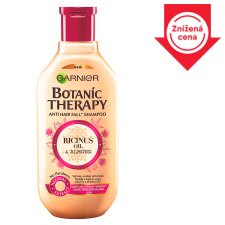 Garnier Botanic Therapy Ricinus oil & almond posilňujúci šampón na slabé vlasy, 400 ml