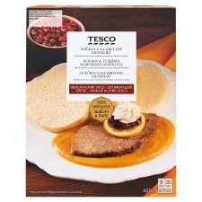 Tesco Sirloin Steak with Cream and Dumplings 400 g