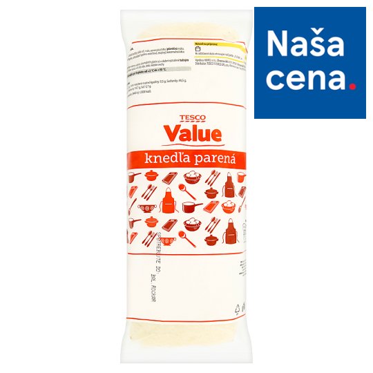 Tesco Value Knedľa parená 500 g
