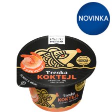 PRETO Ryba Žilina Treska koktejl s krevetami 140 g