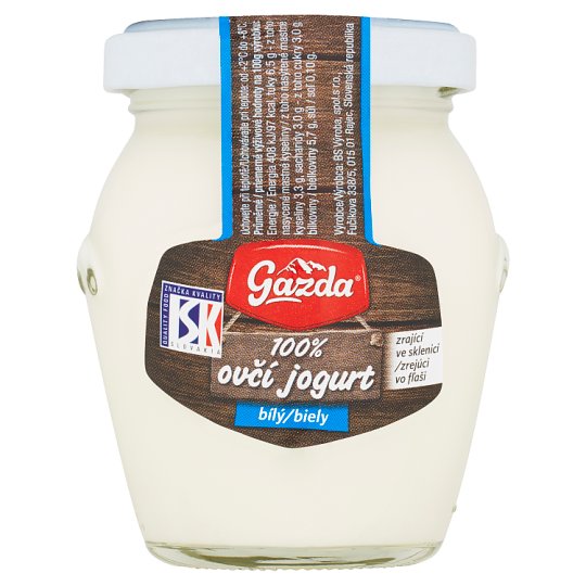 Gazda 100% ovčí jogurt biely 125 g