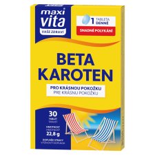 MaxiVita Vaše Zdraví Beta Carotene 30 Tablets 22.8 g