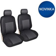 Road Access Premium Afrique Black/Grey Seat Covers for Two Front Seats